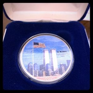 America United 2001 Silver Eagle Dollar